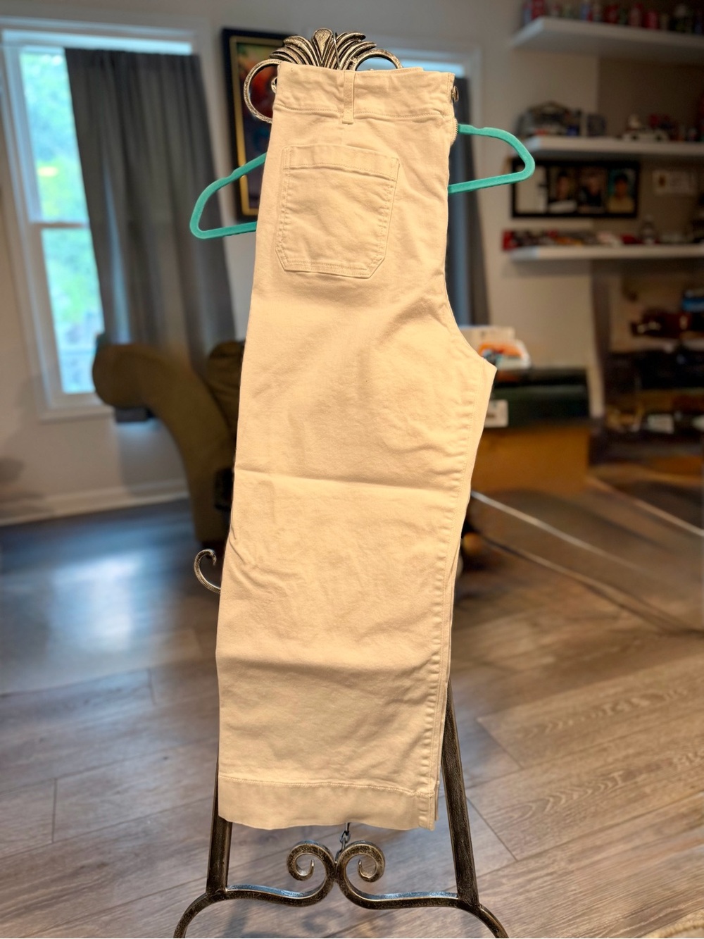 LC Lauren Conrad White Wide Leg Jeans